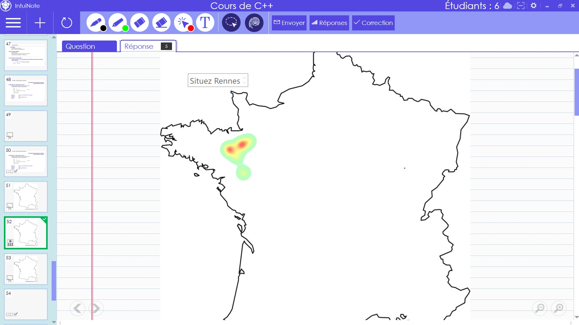 Carte de Chaleur
